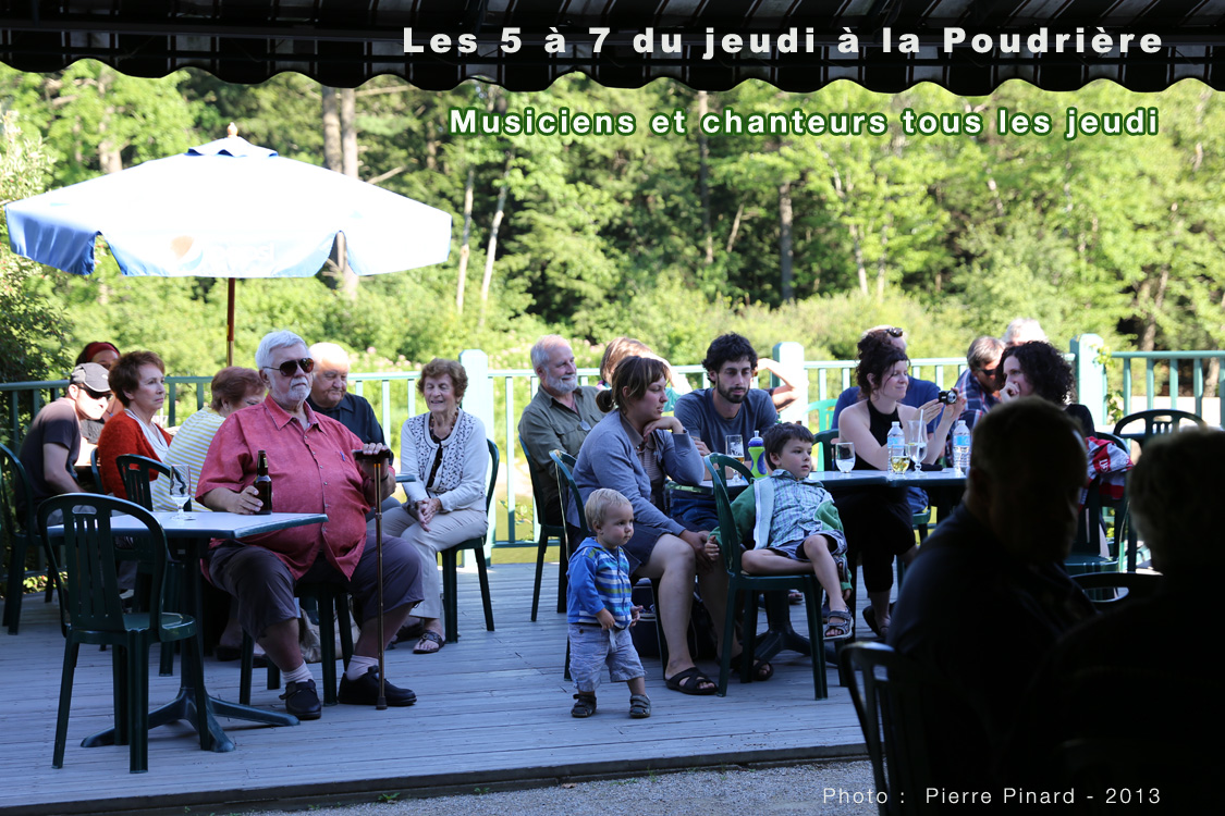 5 à 7 de la Poudrière le jeudi