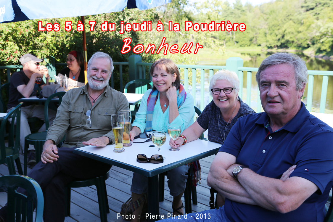 5 à 7 de la Poudrière le jeudi