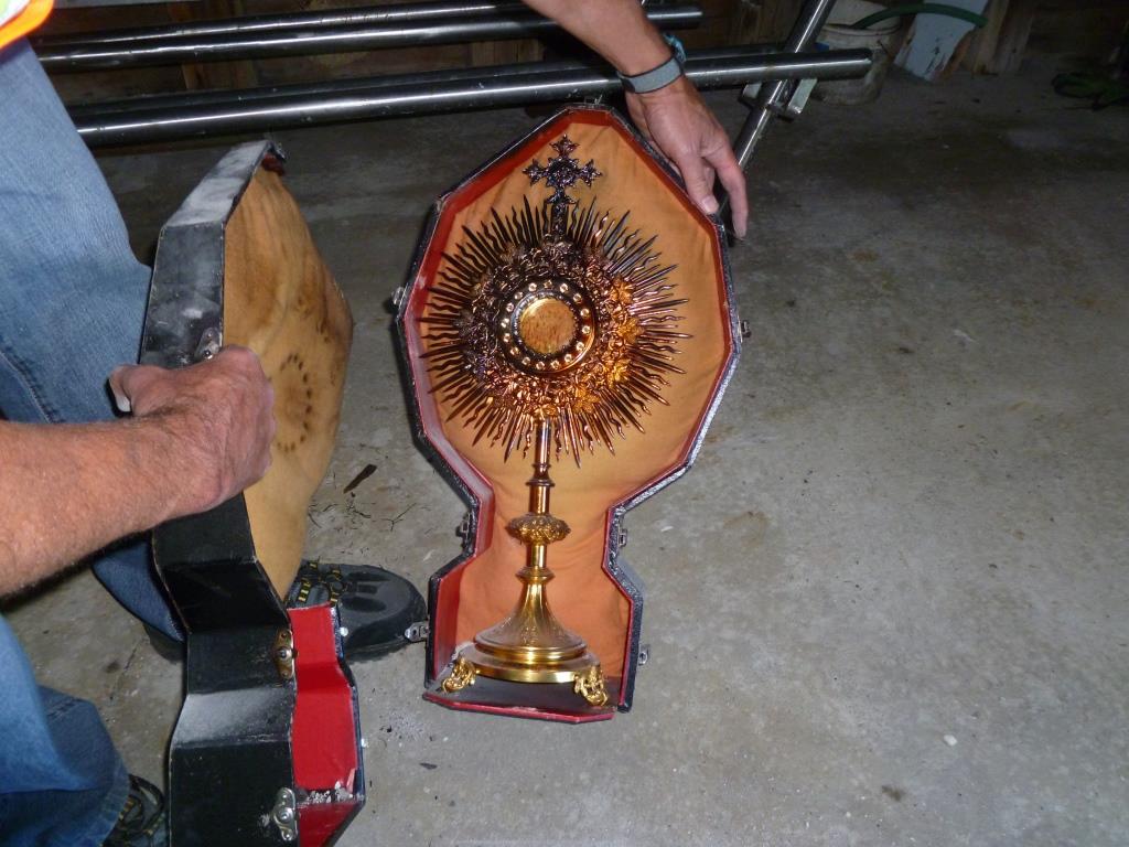 Objet de culte récupérés