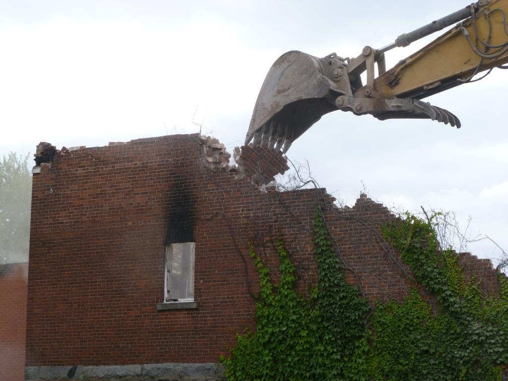 Démolition église