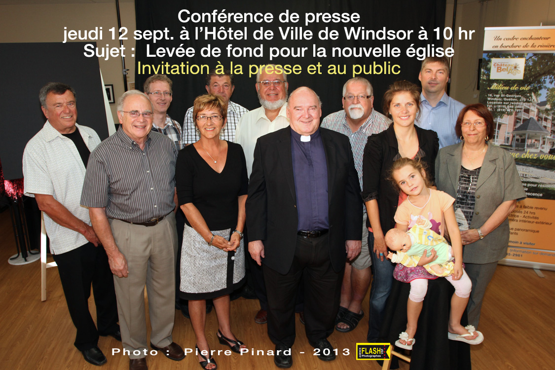 Levée de fonds pour l'église St-Philippe