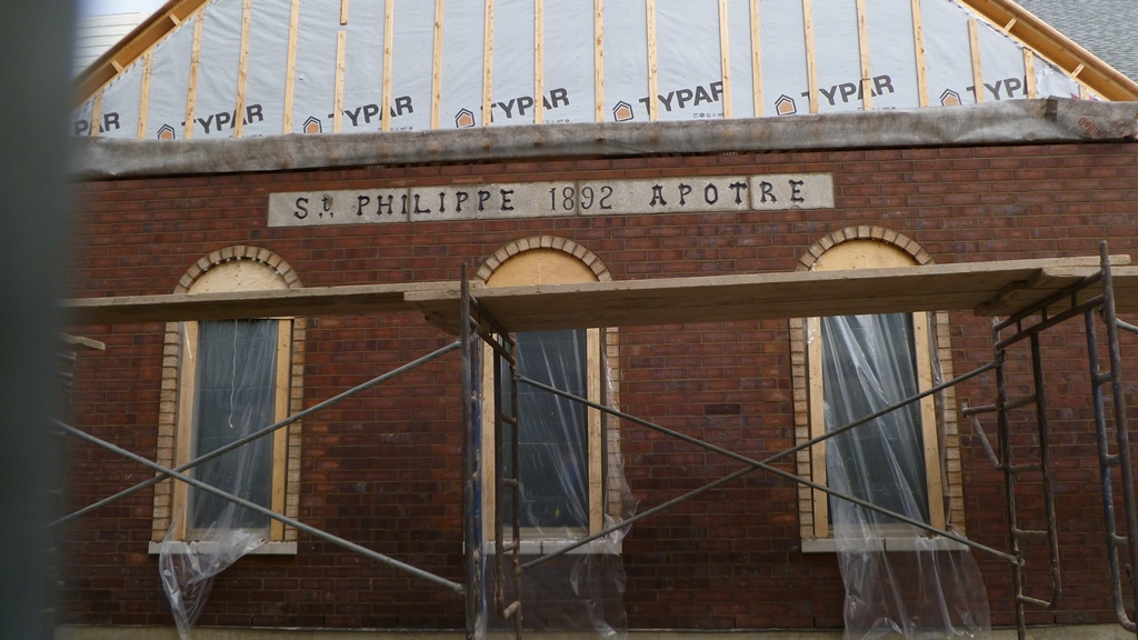 Reconstruction de l'Église