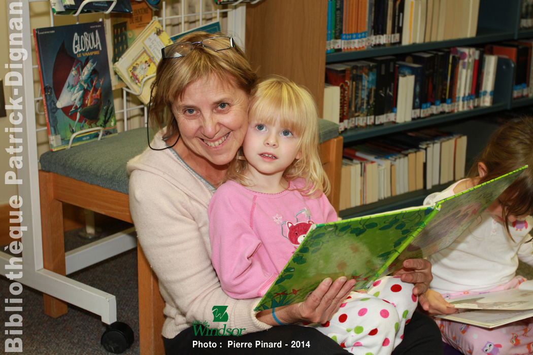 Biblio Patrick-Dignan et l'heure du conte