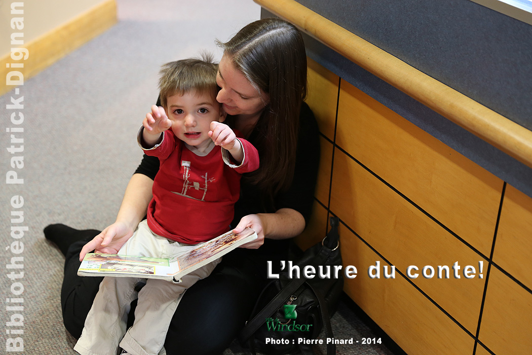 Biblio Patrick-Dignan et l'heure du conte