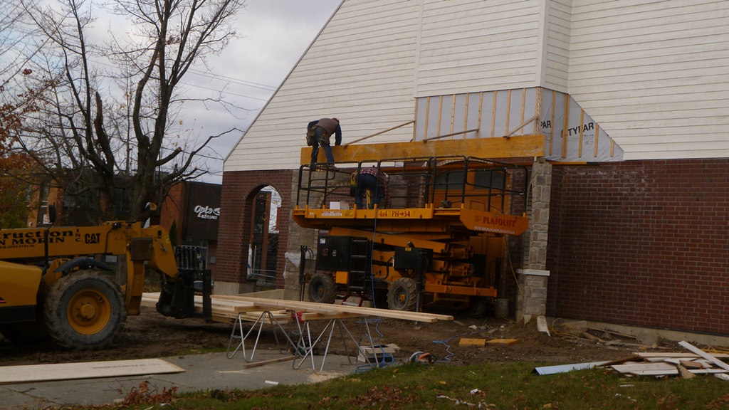 Reconstruction de l'Église