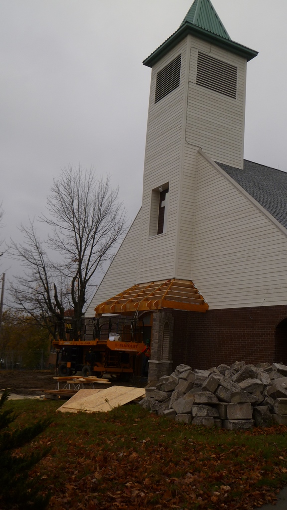 Reconstruction de l'Église