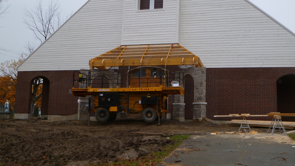Reconstruction de l'Église