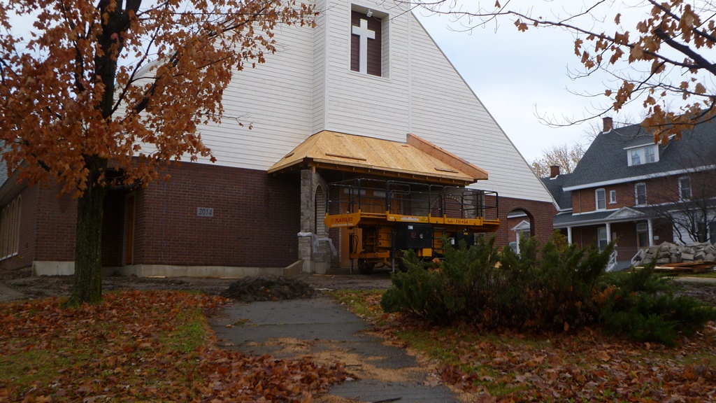 Reconstruction de l'Église