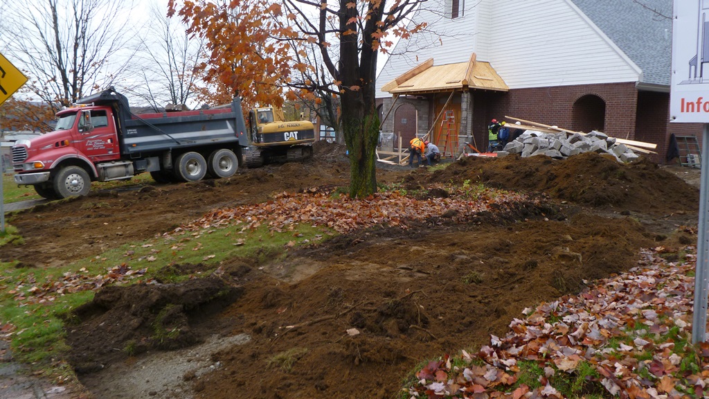 Reconstruction de l'Église