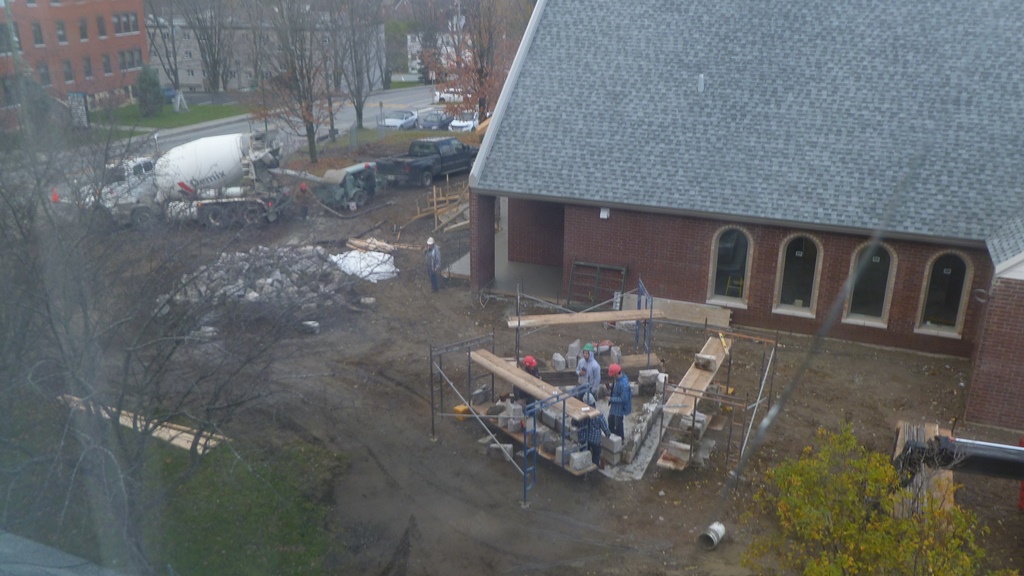 Reconstruction de l'Église