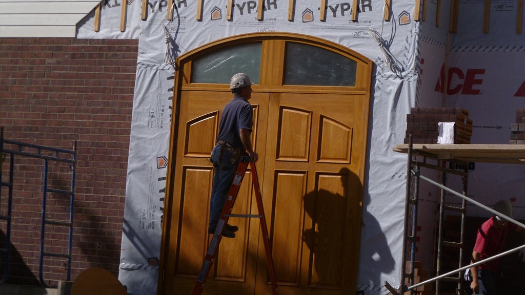 Reconstruction de l'église