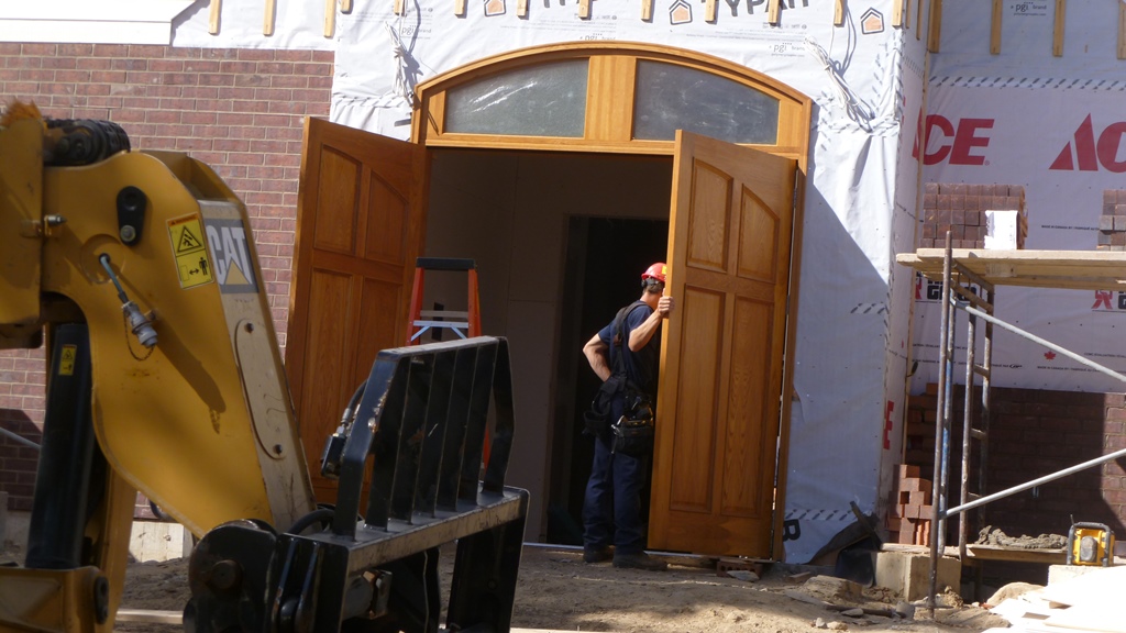 Reconstruction de l'église