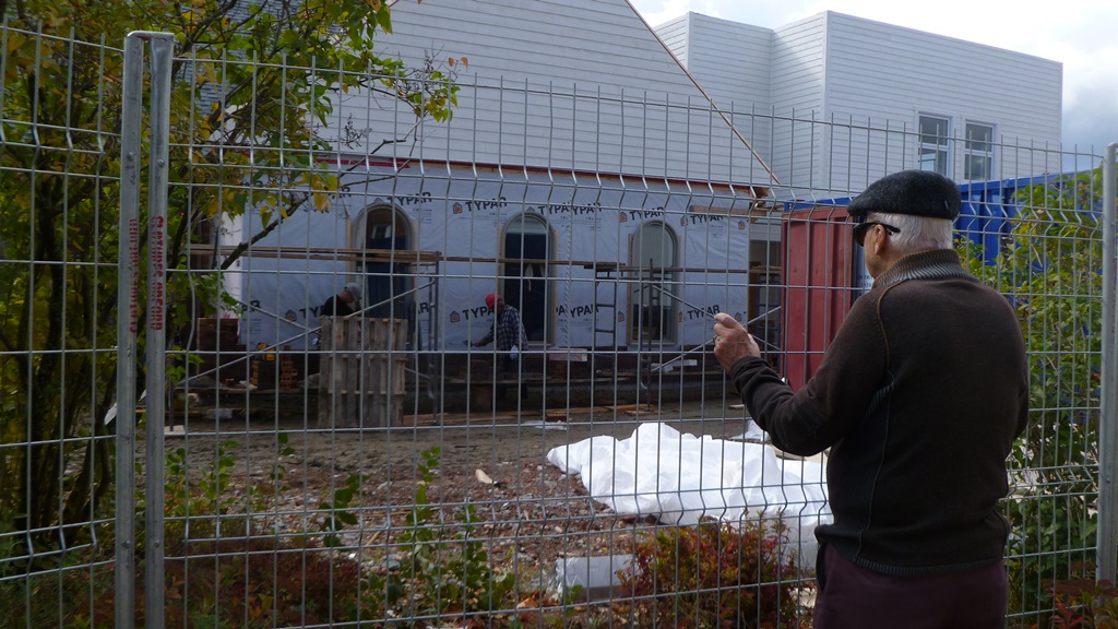 Reconstruction de l'église