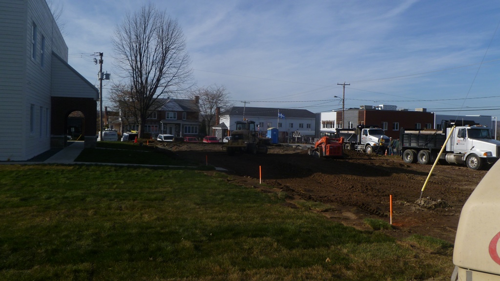 Reconstruction de l'Église-Asphaltage