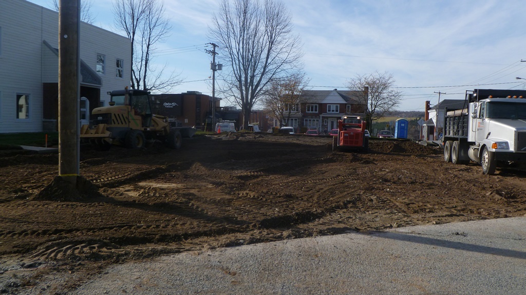 Reconstruction de l'Église-Asphaltage
