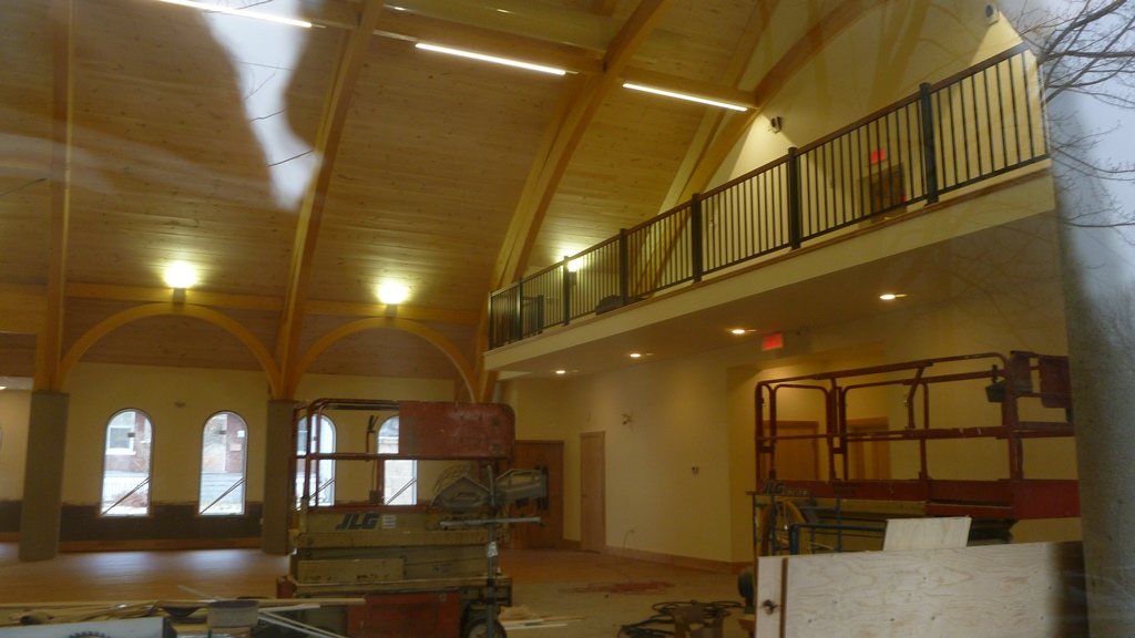 Reconstruction de l'église