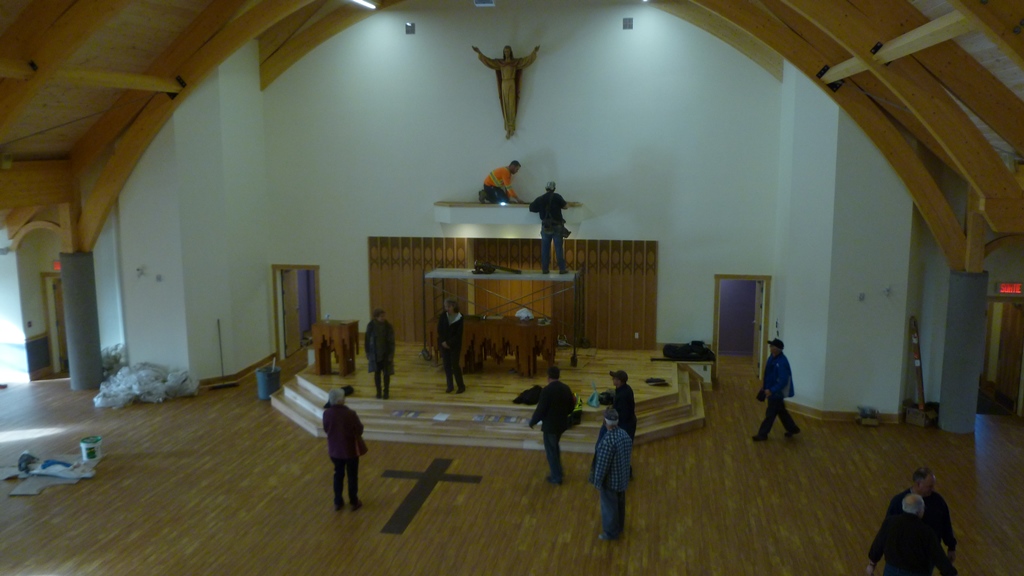 Reconstruction de l'Église