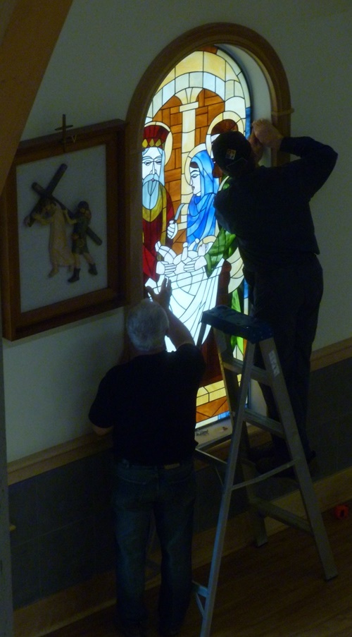 Reconstruction de l'Église