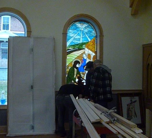 Reconstruction de l'Église