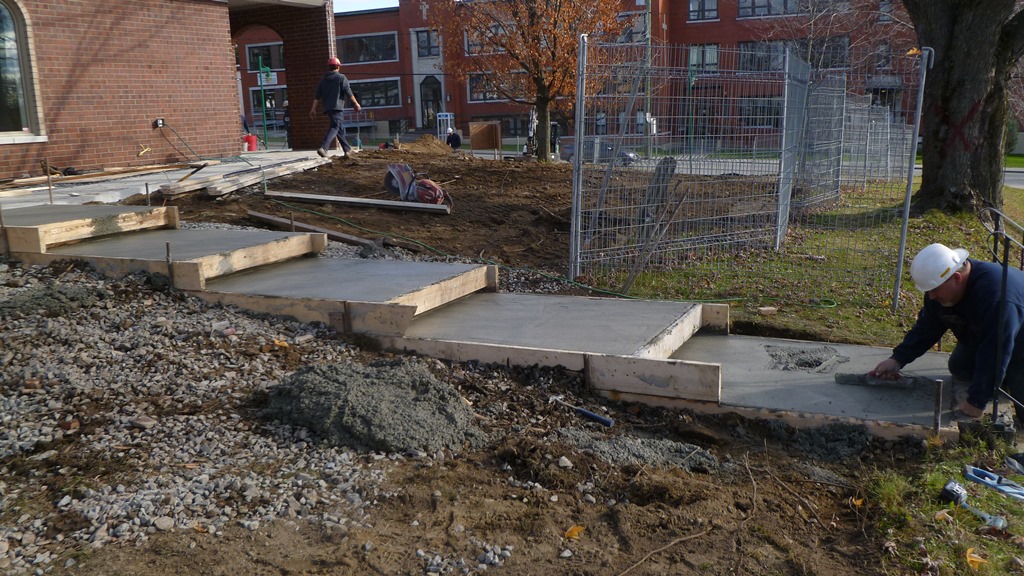 Reconstruction de l'Église
