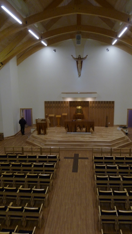 Déménagement des nouveaux bancs de l’Église/25 novembre-14