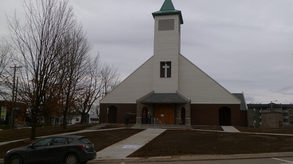 Reconstruction de l'église