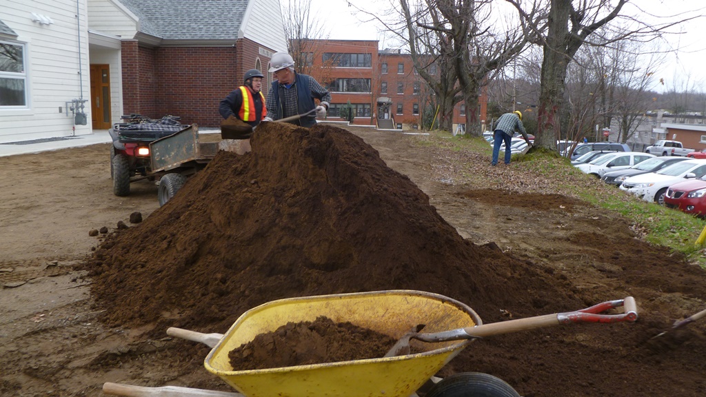 Reconstruction de l'église