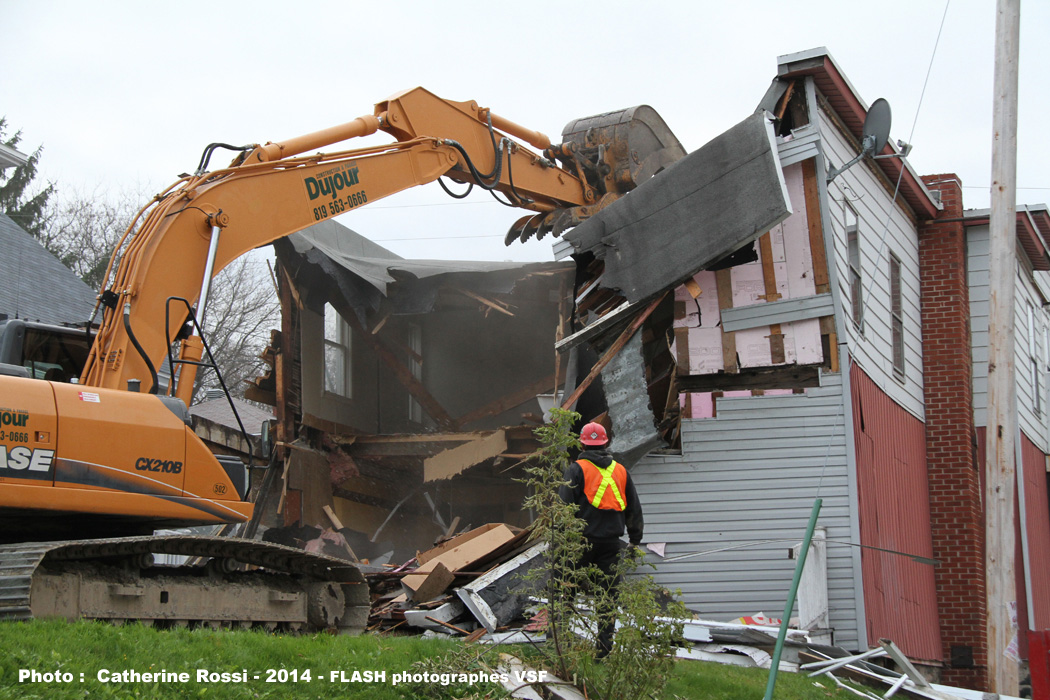 Démolition rue St-Georges