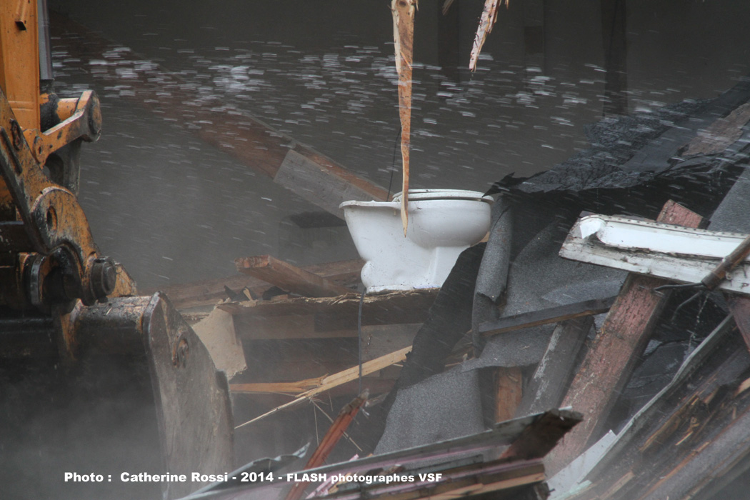 Démolition rue St-Georges