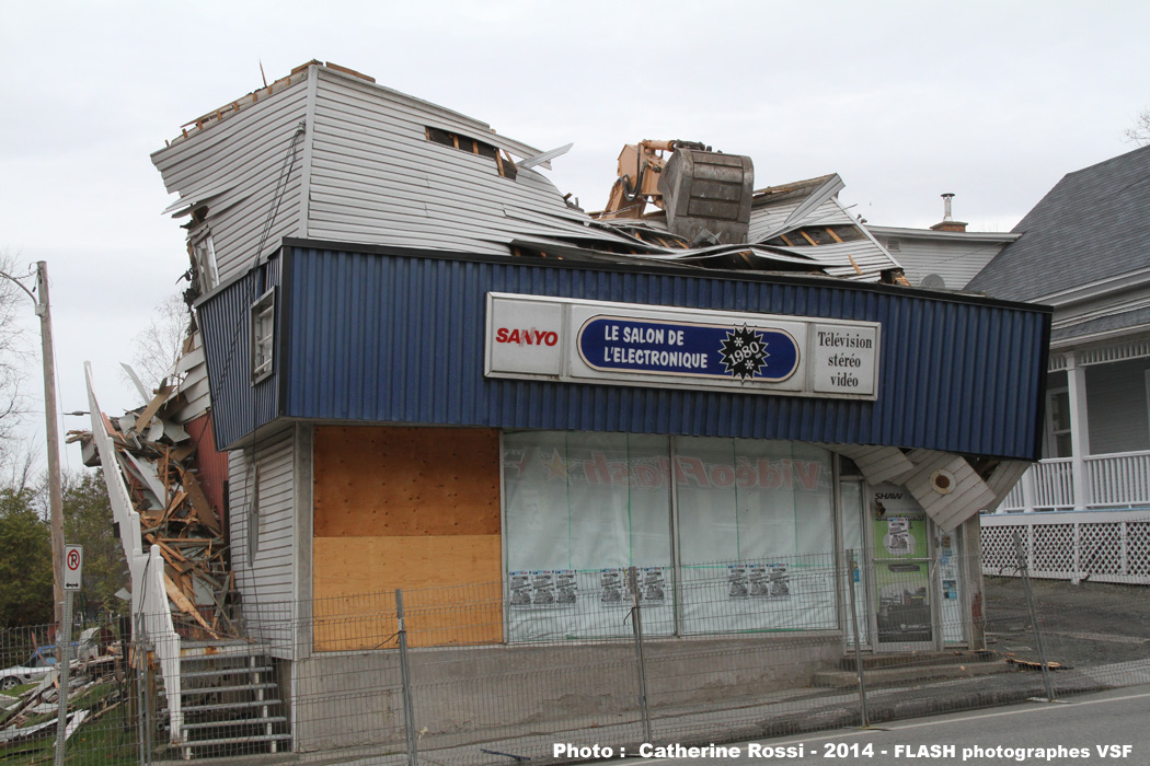 Démolition rue St-Georges