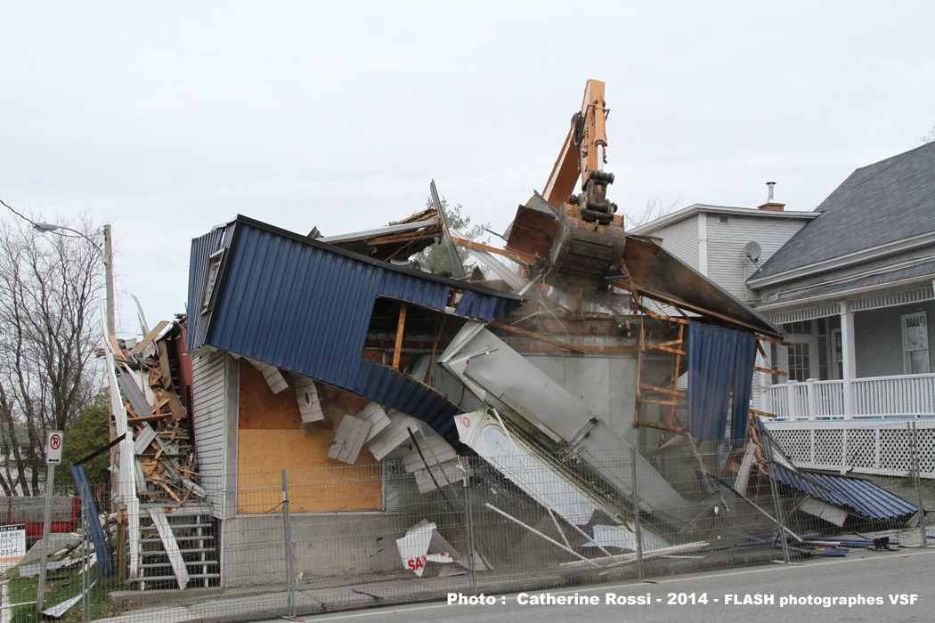 Démolition rue St-Georges
