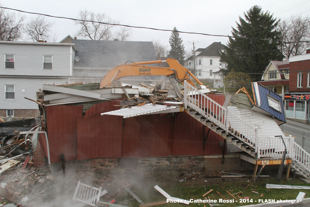 Démolition rue St-Georges