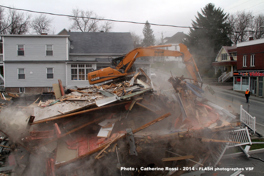 Démolition rue St-Georges