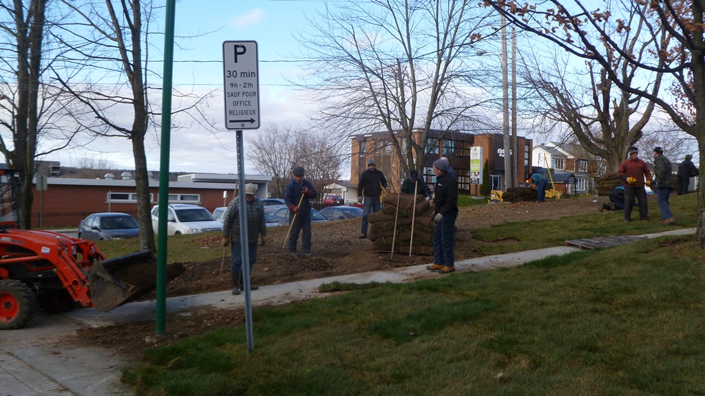 Église St-Philippe-Journée de tourbage-8nov.