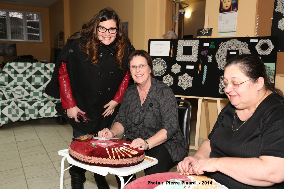 Les dentelières au Château du Bel-Âge