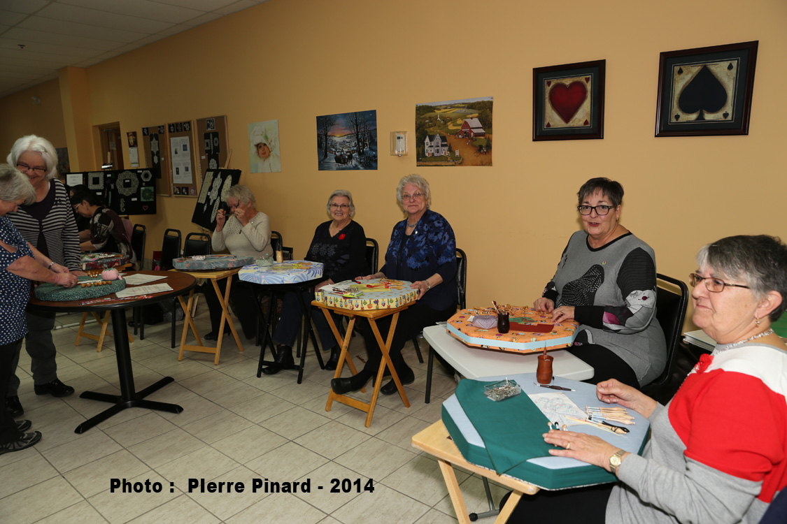 Les dentelières au Château du Bel-Âge
