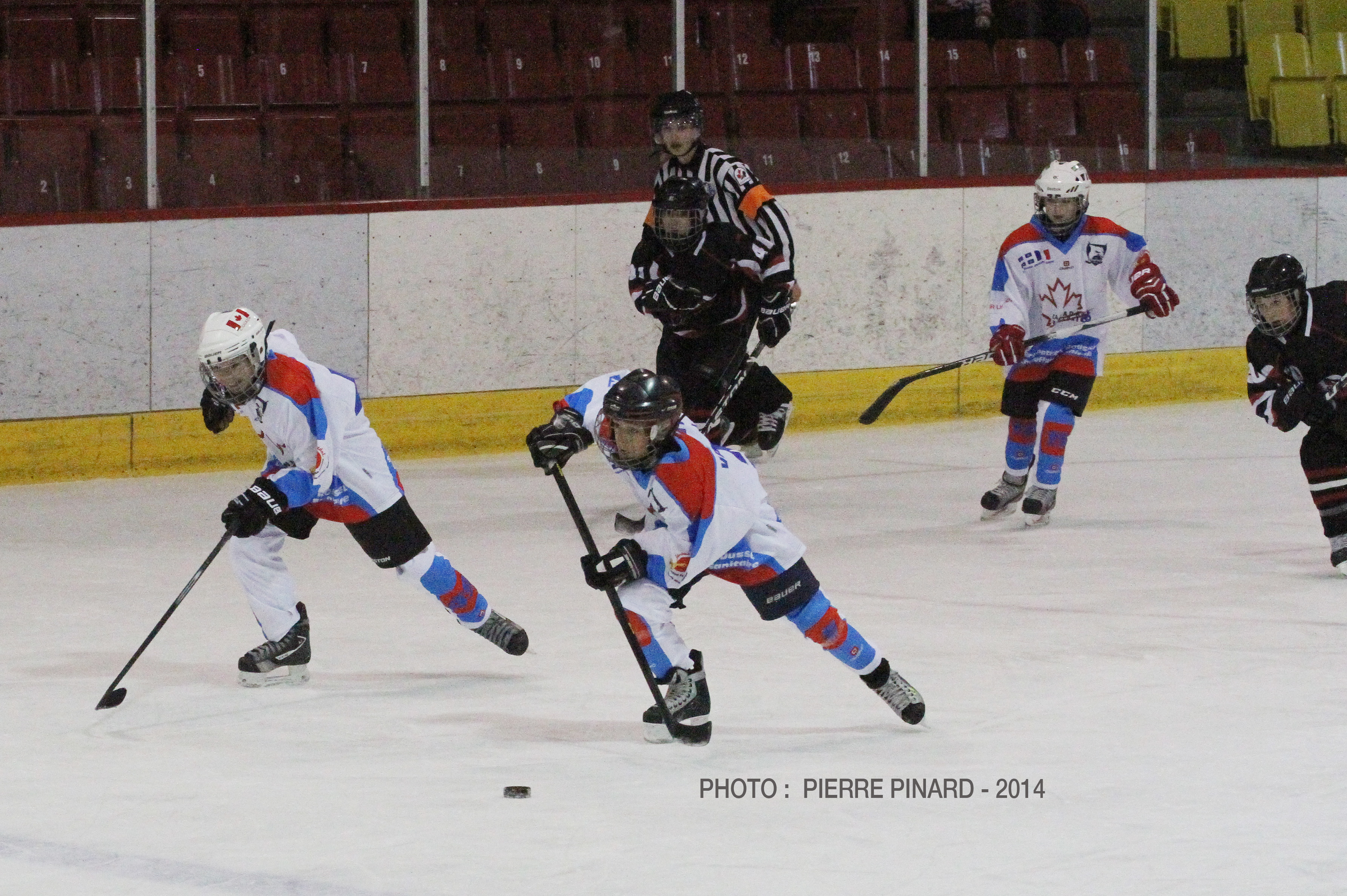 Hockey mineur - L'équipe d'Épinal en visite à Windsor