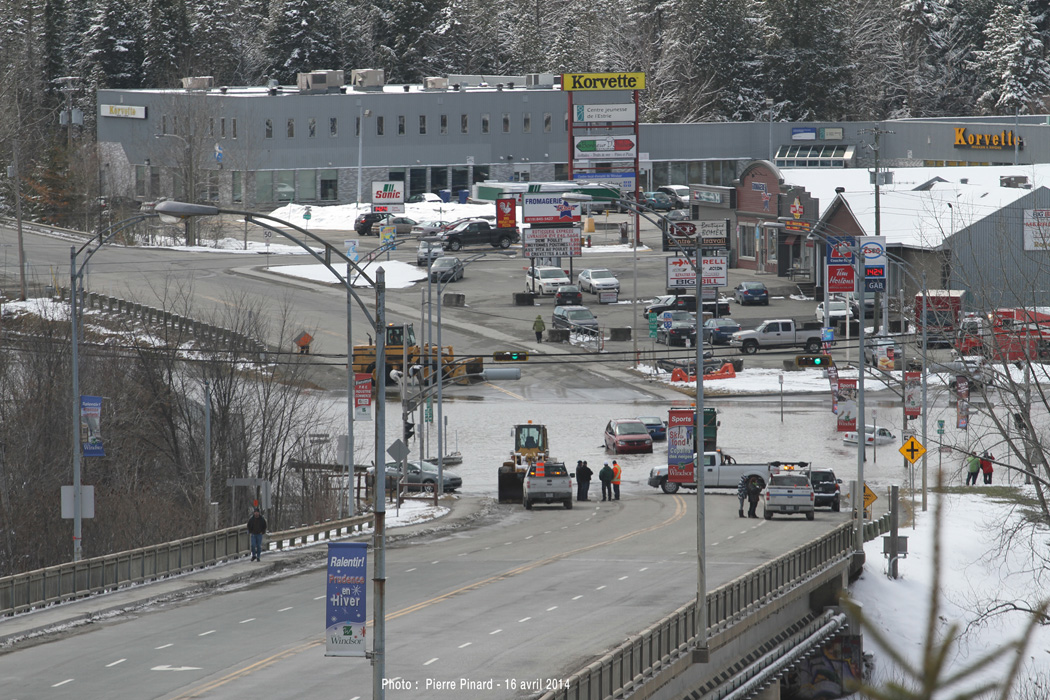Inondation du 16 avril 2014 à Windsor