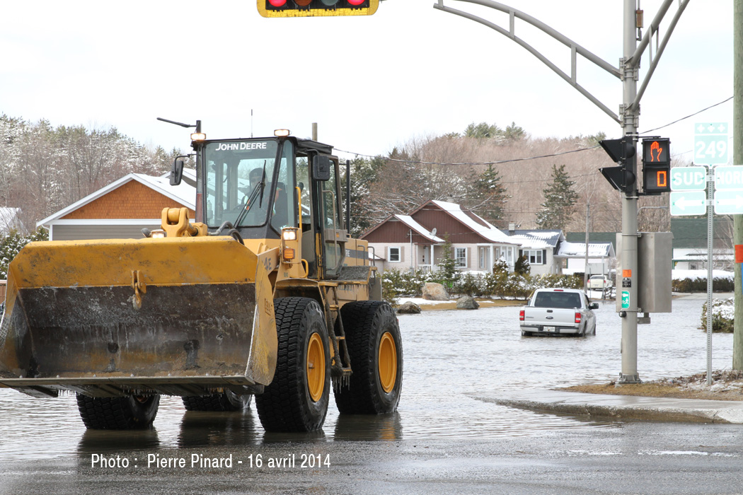 Inondation du 16 avril 2014 à Windsor
