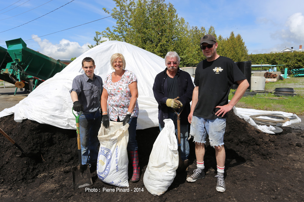Windsor - Distribution de compost