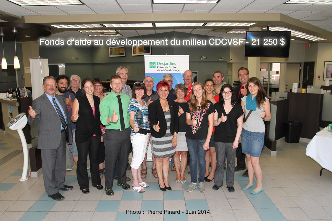 Desjardins 21 250 $ aux organismes