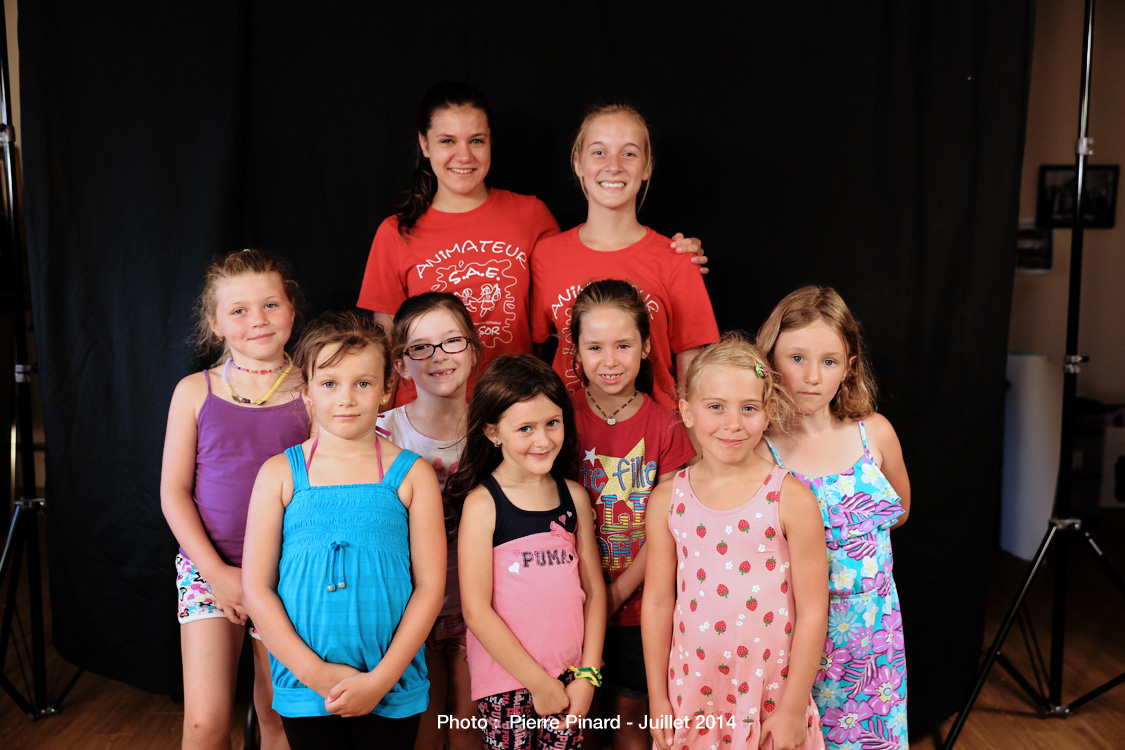 Les jeunes du SRE de Windsor au Studio de Pierre Pinard