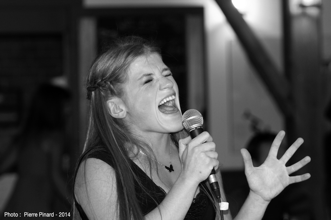 Jacynthe Véronneau à la Poudrière