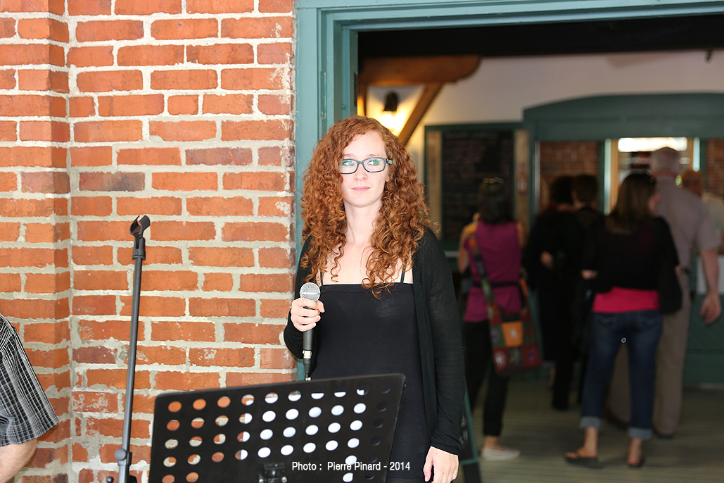 Jacynthe Véronneau à la Poudrière
