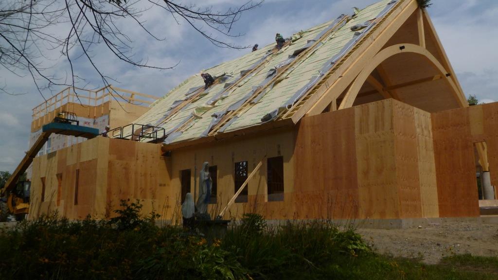 Reconstruction de L'église