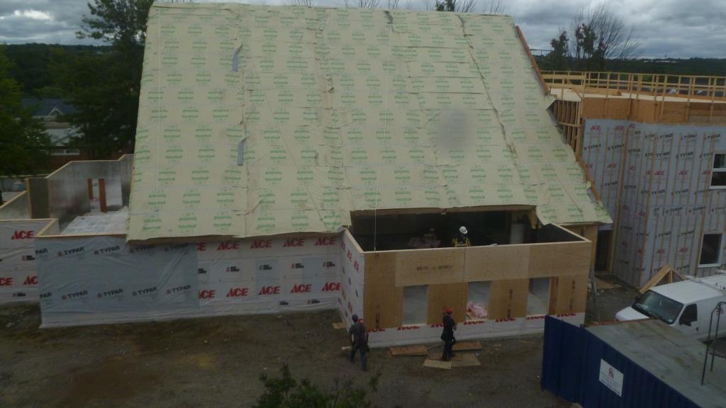 Reconstruction de l'église