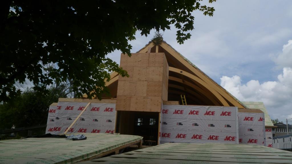 Reconstruction de l'église