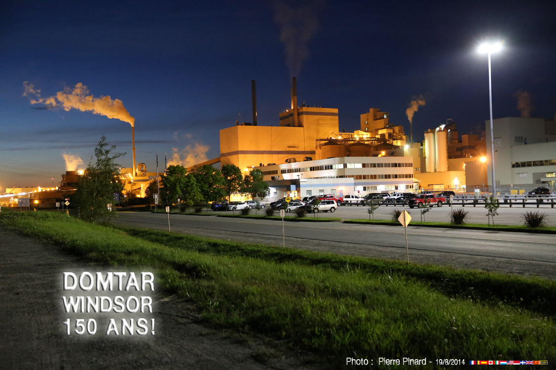 DOMTAR 150 ANS L'USINE