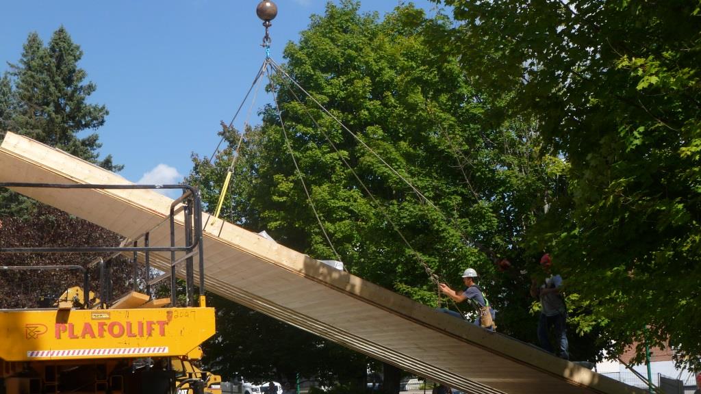 Reconstruction de l'église