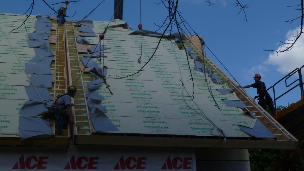 Reconstruction de l'église